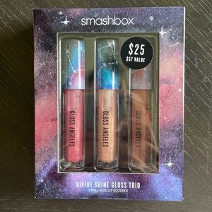 BNIB Smashbox Divine Shine Gloss Trio